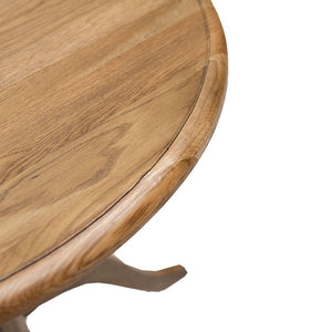 Oak Round dining table