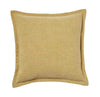 Weave Home- Austin Mustard Linen blend cushion