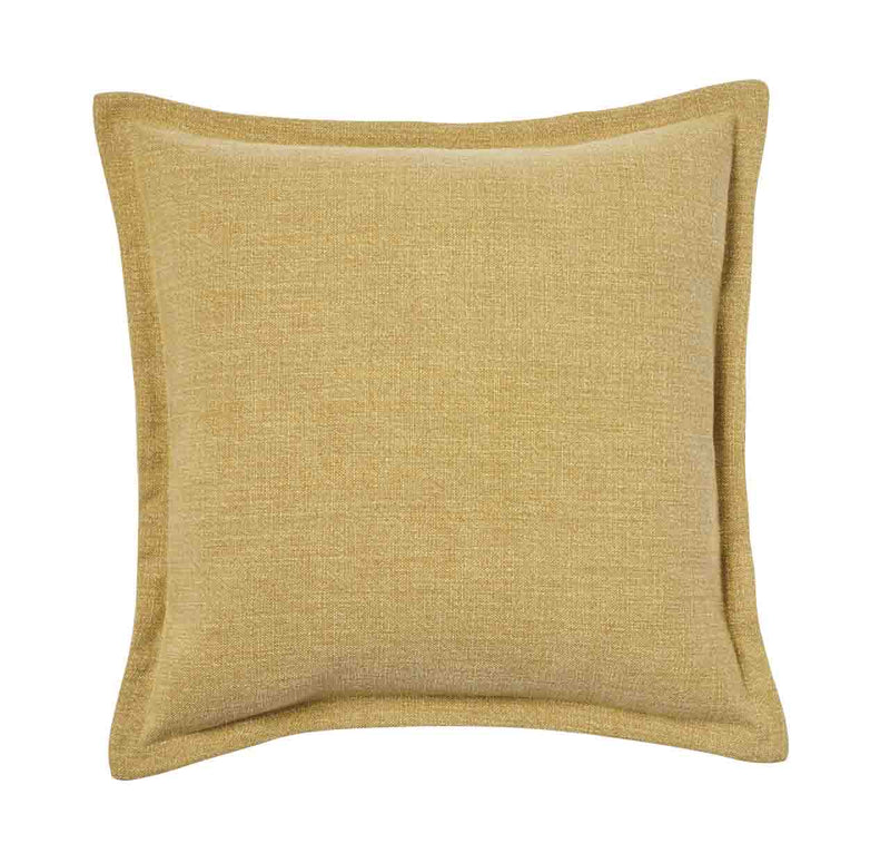 Weave Home- Austin Mustard Linen blend cushion