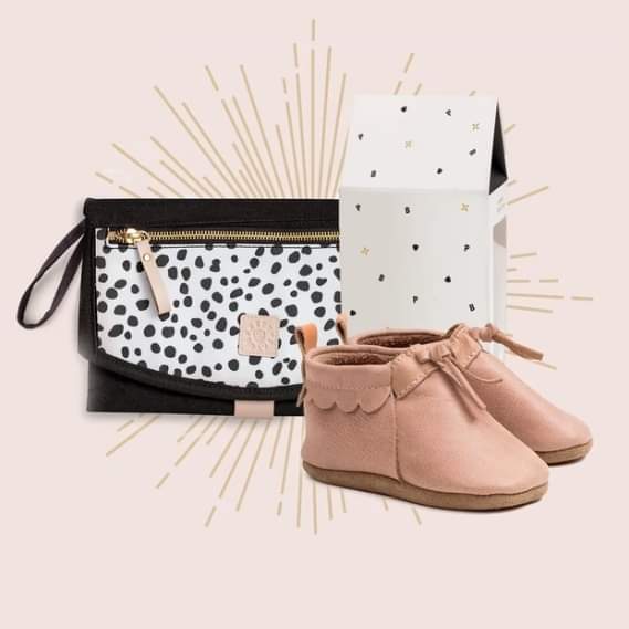 Pretty Brave Capsule Collection- Pink moccasins