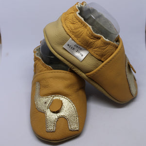'caro with love' leather soft soles