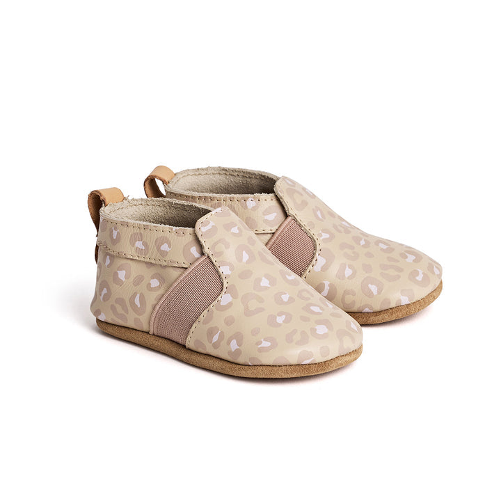 Pretty Brave - Slip On Blush Leopard