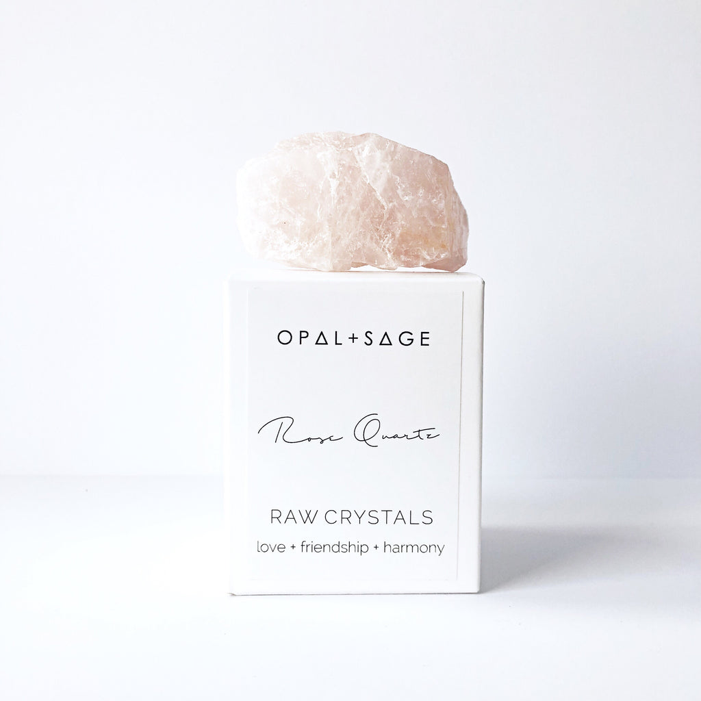 Opal + Sage Raw Crystals